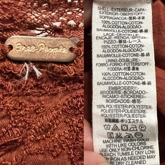 Free‎ People Victorian Waisted Mini Dress - Picture 11 of 12